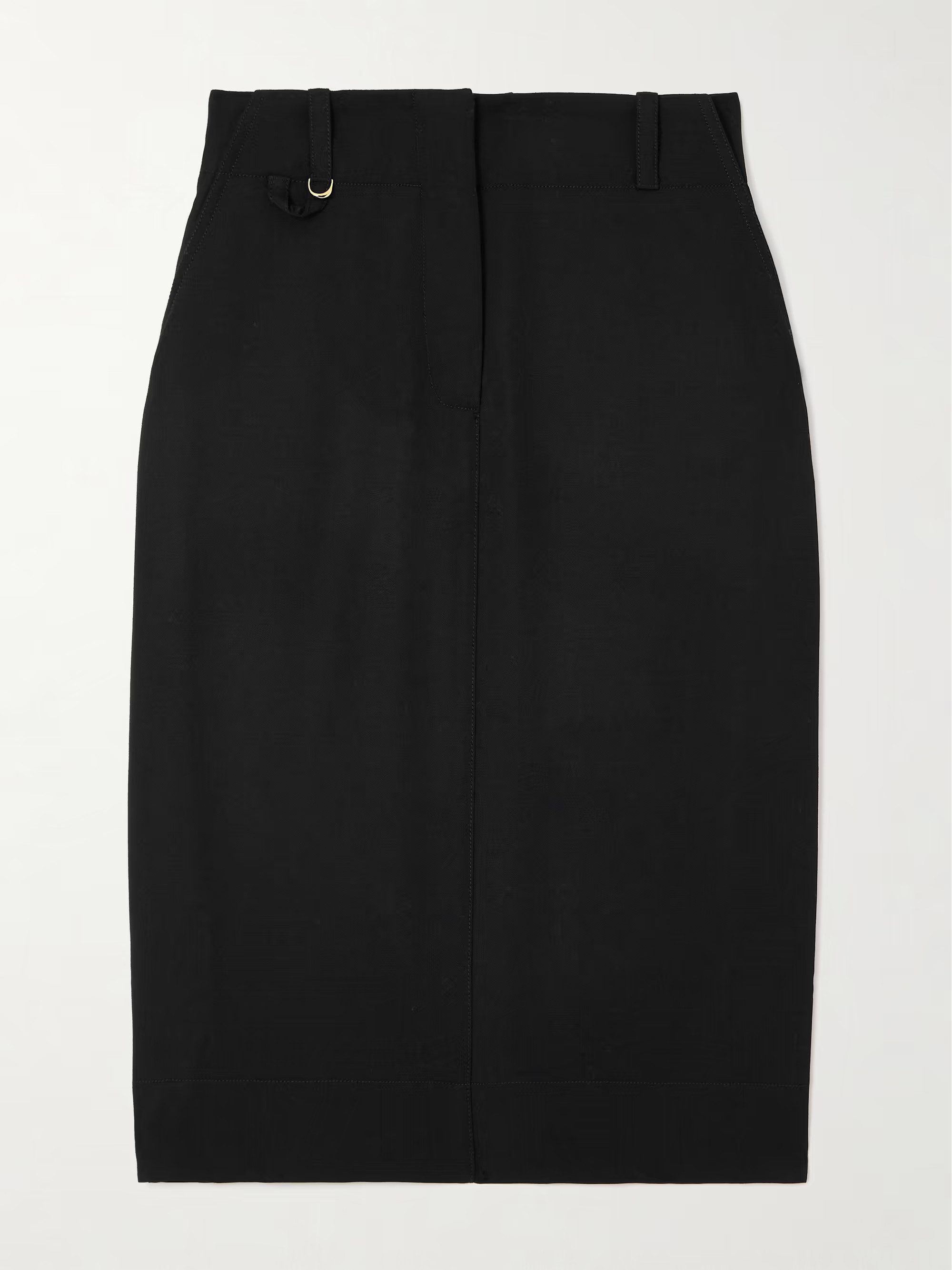Bari belted wool midi skirt | NET-A-PORTER (UK & EU)