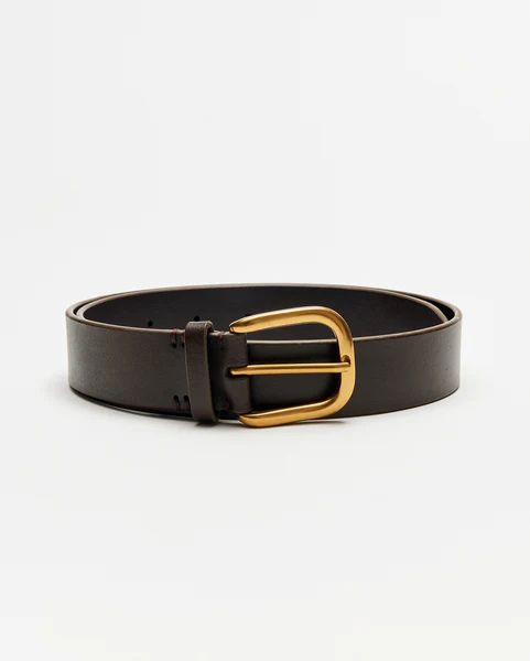 DISTRESSED LEATHER BELT - | Billy Reid Inc.