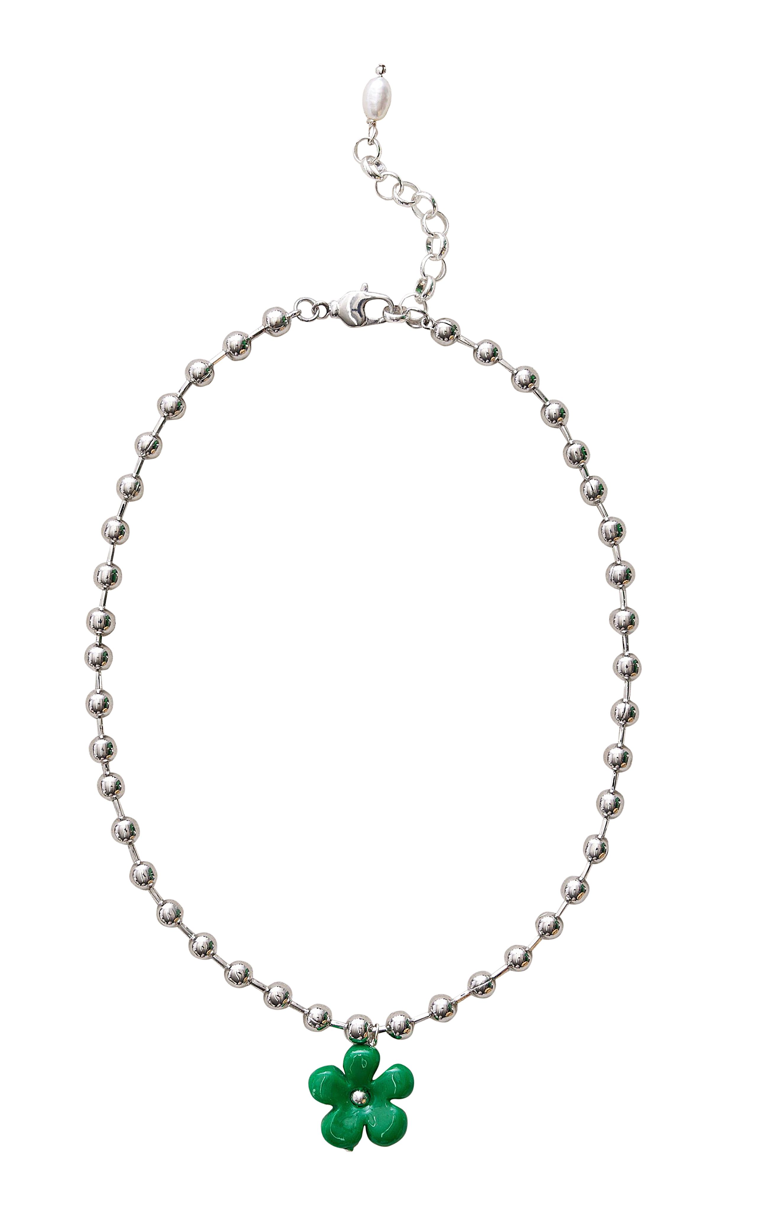 Nino Silver-Plated Resin Necklace | Moda Operandi (Global)