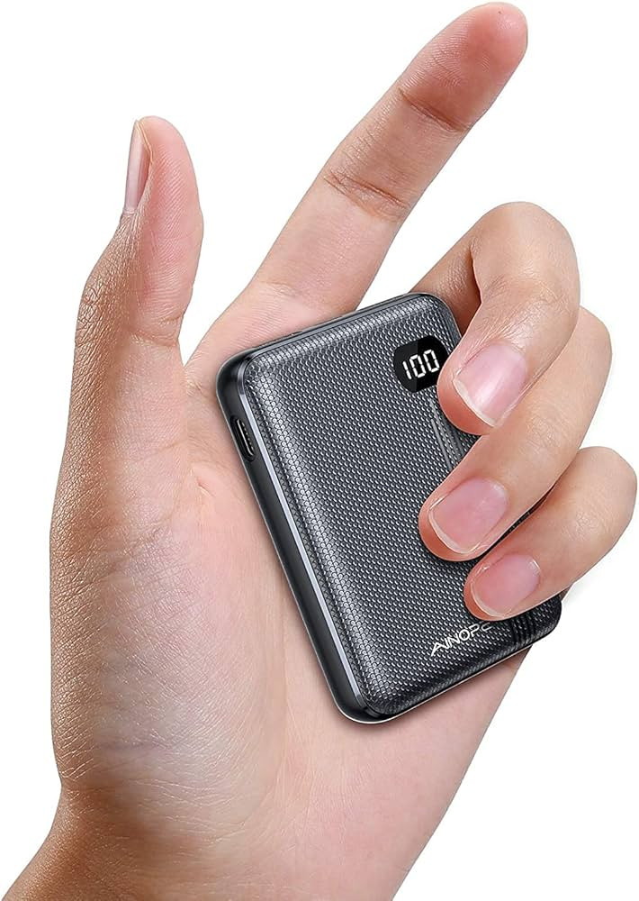 AINOPE Portable Charger The Smallest 10000mAh Power Bank USB C Mini Portable Charger PD 20W Fast ... | Amazon (US)