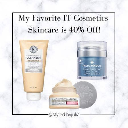 Skincare it cosmetics sale alert beauty sale moisturizer

#LTKbeauty #LTKsalealert #LTKfindsunder50