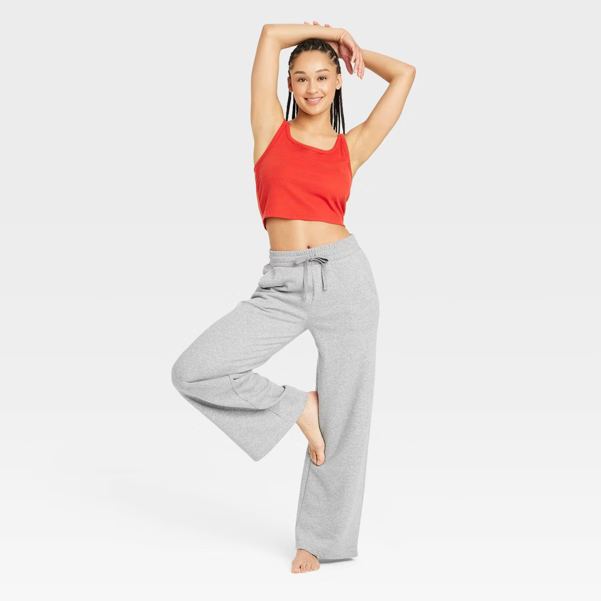 Women's Fleece Wide Leg Lounge Pants - Colsie™ | Target