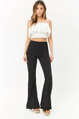 Knit Flare Pants | Forever 21 (US)