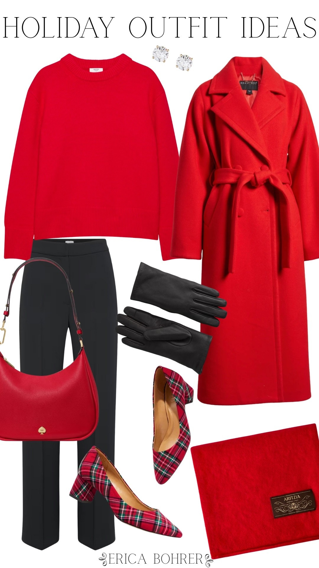Holiday Reds : Holiday Outfit.

#LTKHoliday