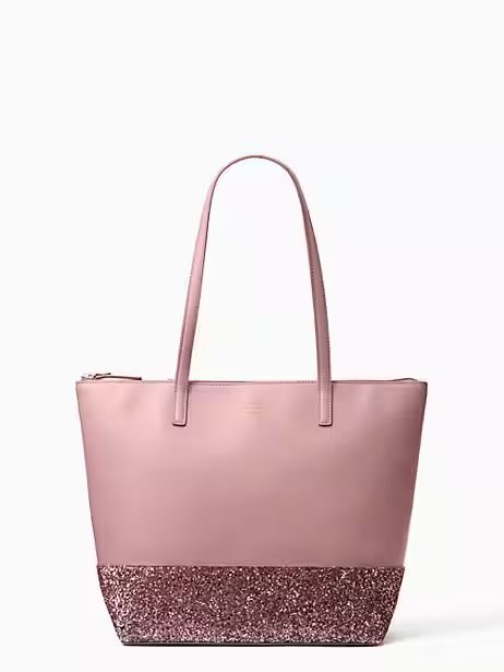 greta court glitter penny tote | Kate Spade Outlet