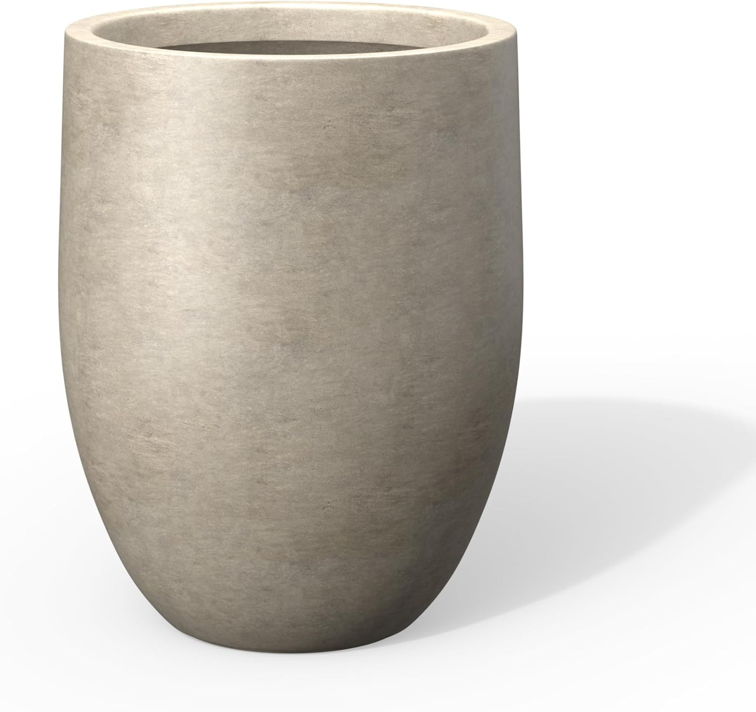 Kante Tall Concrete Planter, 21.7-Inch Height Weathered Concrete Large Indoor Outdoor Plant Pot w... | Amazon (US)