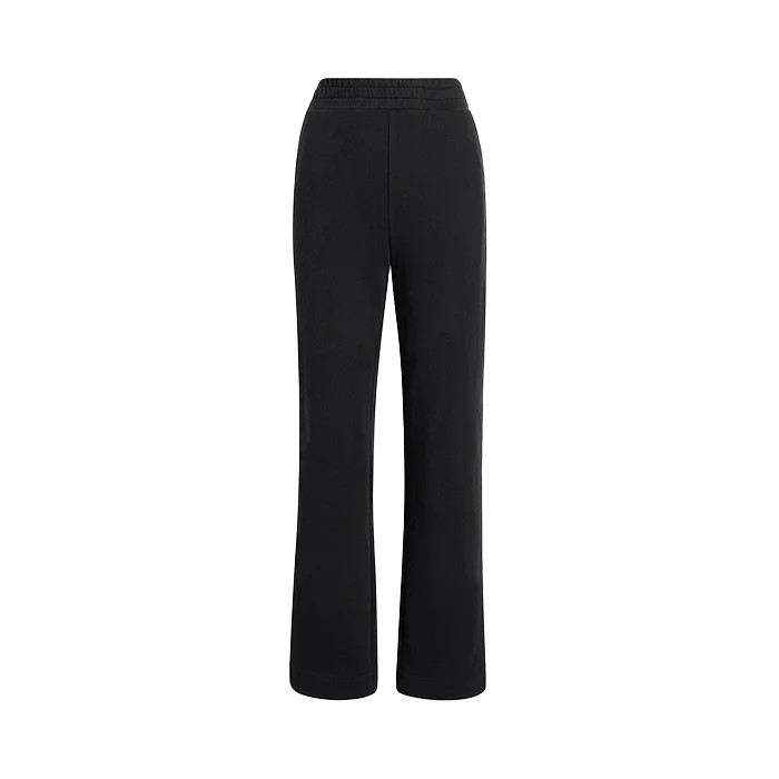 Wide Leg Sweatpant | Black | Nuuds US