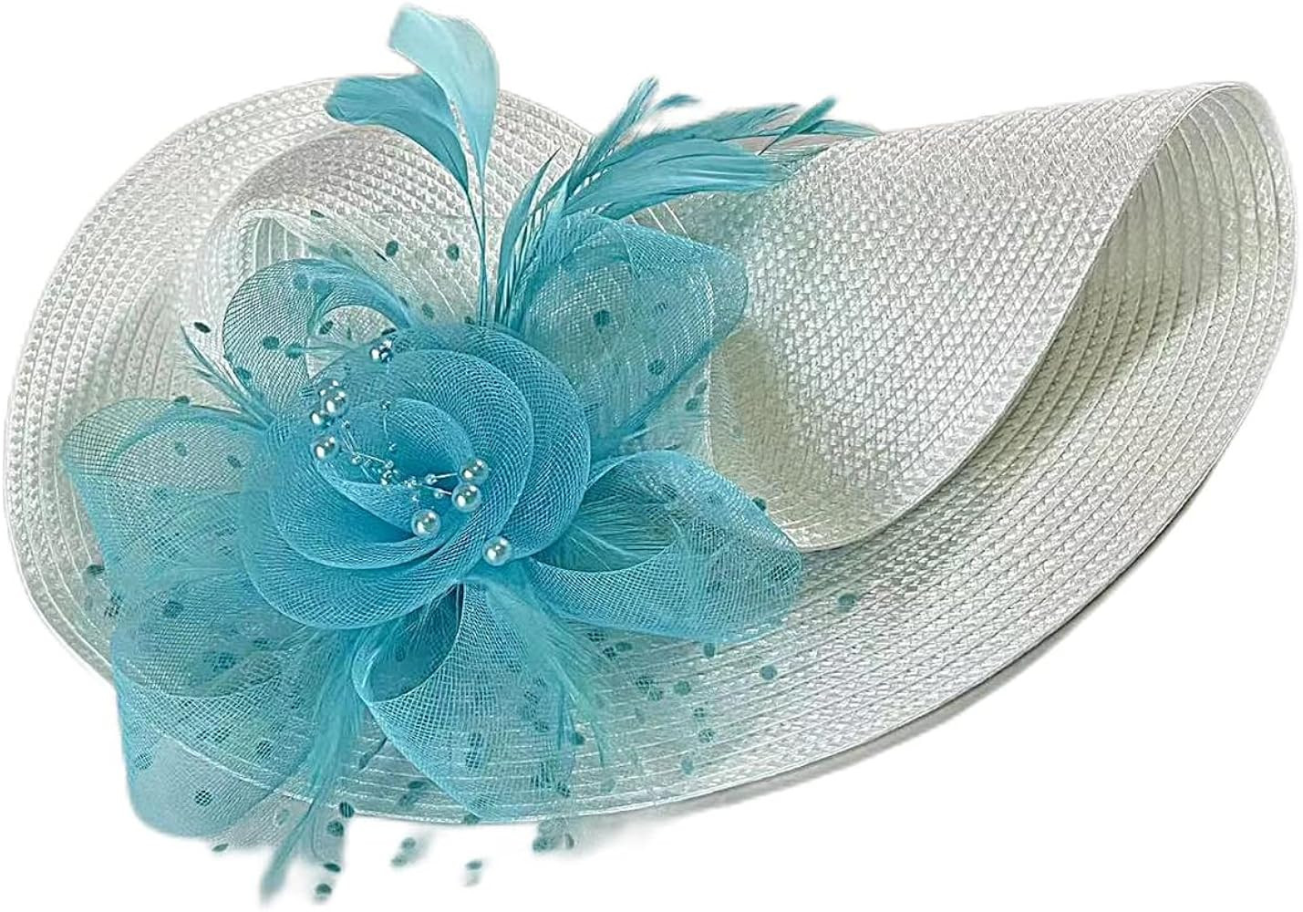 L’ouve Vintage Fascinators Hat for Girls，Tea Party Hats for for Women，20s 50s Pillbox Hat | Amazon (US)