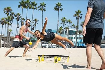 Spikeball 3 Ball Original Roundnet Game Set - Includes 3 Balls, net and Bag | Amazon (US)