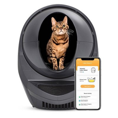 Whisker Litter-Robot 3 Connect - Gray: Automatic Cat Waste Disposal | Target