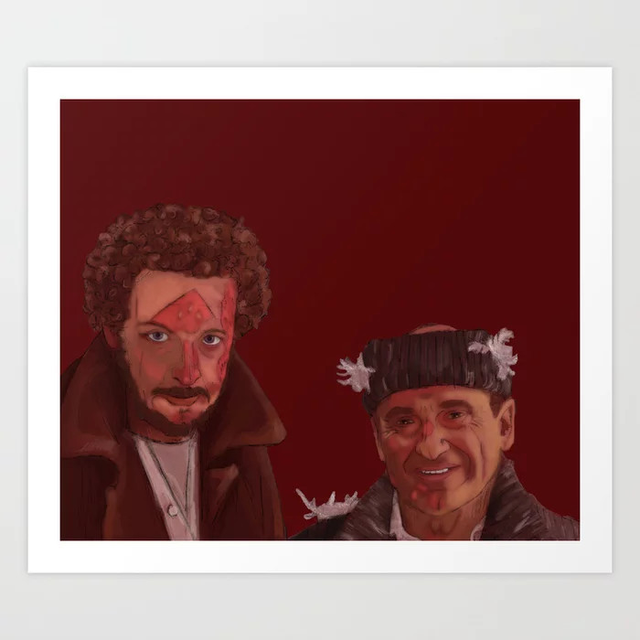 The Wet Bandits Art Print | Society6