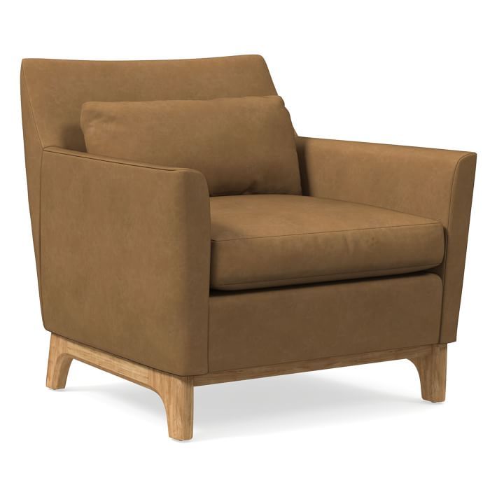 Harvey Leather Chair | West Elm (US)