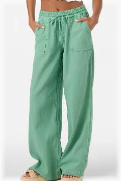 These wide-leg pants are the definition of comfy and cute. 💚

The relaxed fit, drawstring waist, and easygoing style make them perfect for travel days, weekend errands, or lounging in style.

#LTKStyle #CasualStyle #VacationStyle #ComfyFashion #EverydayStyle
 

 