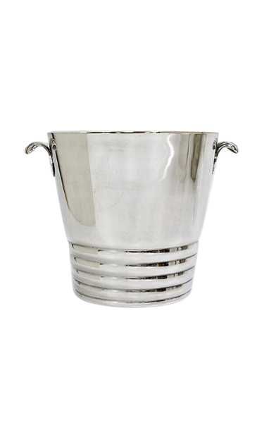 1920S French Silver Plated Champagne Bucket With Shell Handles | Moda Operandi (Global)