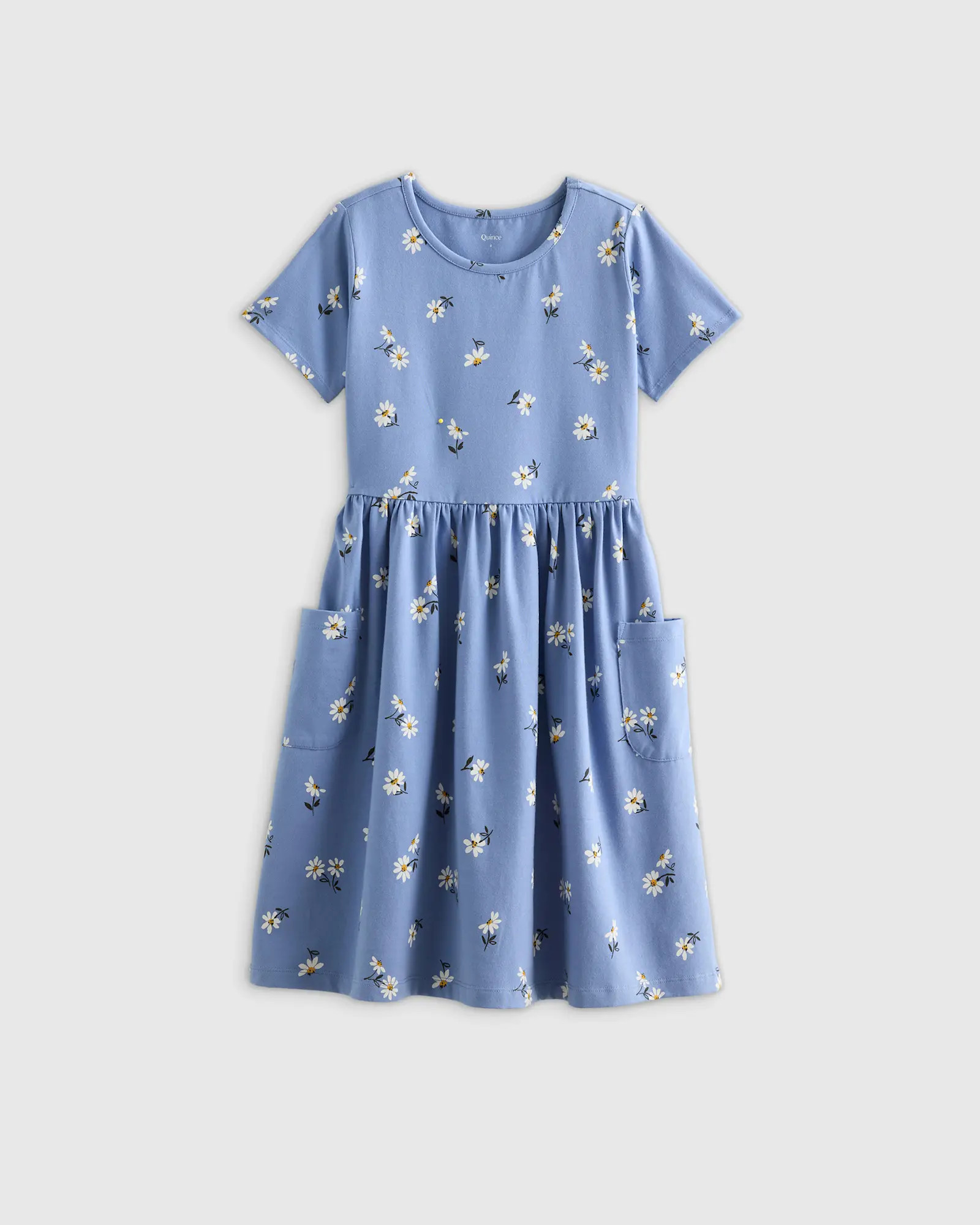 Organic Cotton Fit and Flare Pocket Dress | Quince