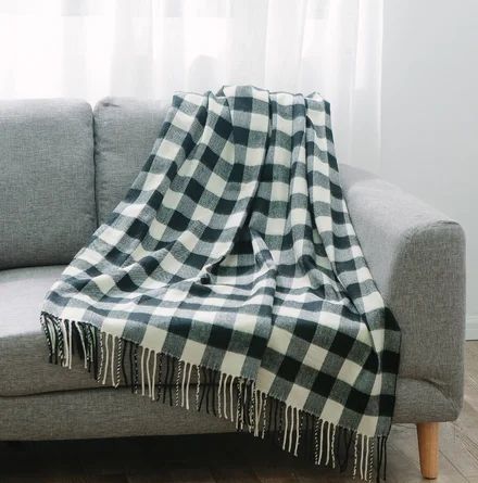 Millwood Pines Wesson Buffalo Check Throw | Wayfair North America