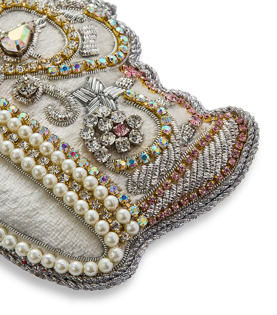 Multi Embellished Crown Tree Decoration | Harrods