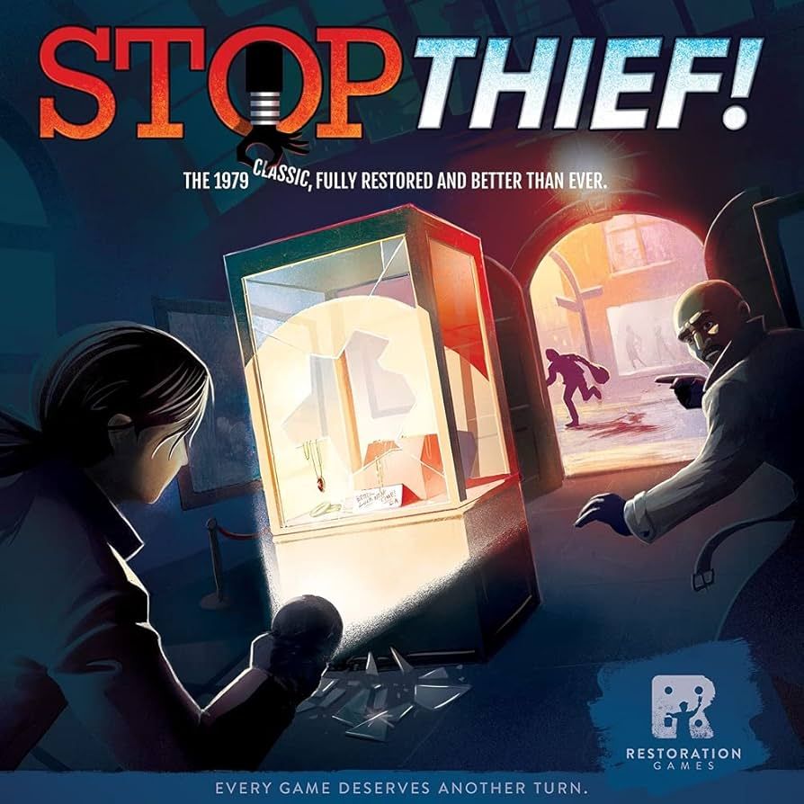 Restoration Games Stop Thief! 2nd Edition,Multi-Colored,REO9008 | Amazon (US)