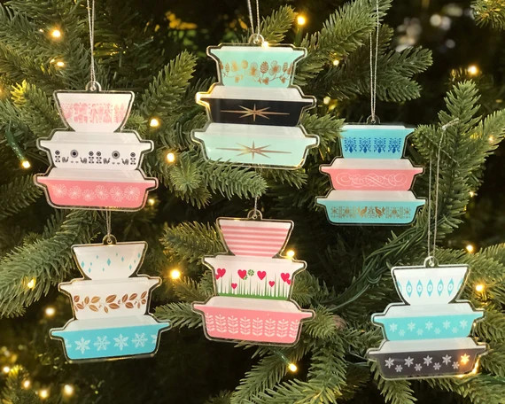Rare Pyrex Ornaments | Etsy (US)