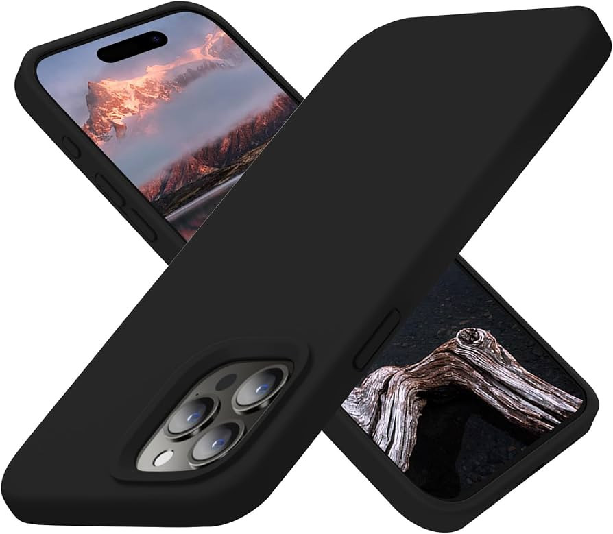 Cordking Designed for iPhone 15 Pro Case, Silicone Ultra Slim Shockproof Protective Phone Case wi... | Amazon (US)