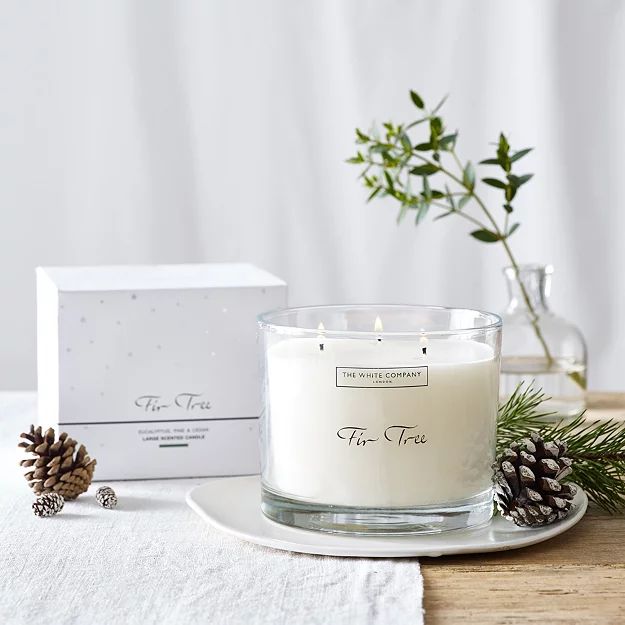 Fir Tree Large Candle | The White Company (UK)