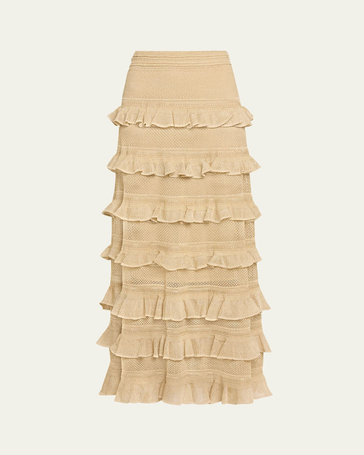 Illuminate Lace Frill Skirt | Bergdorf Goodman