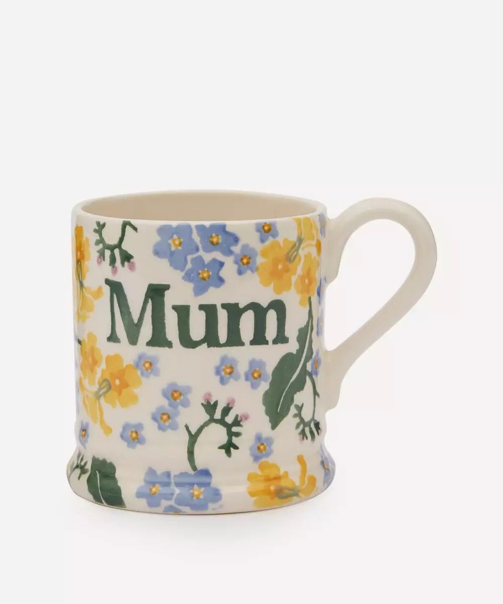 Forget-Me-Not & Primrose Mum Boxed Half-Pint Mug | Liberty London (UK)