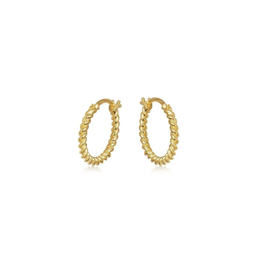 Gold Mini Helical Hoop Earrings | Missoma