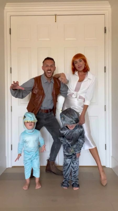 Family Jurassic World Halloween costume idea! We did our best 🤣 everything is from Amazon or Target and easy to get quickly! 

#LTKSeasonal #LTKfamily #LTKHalloween