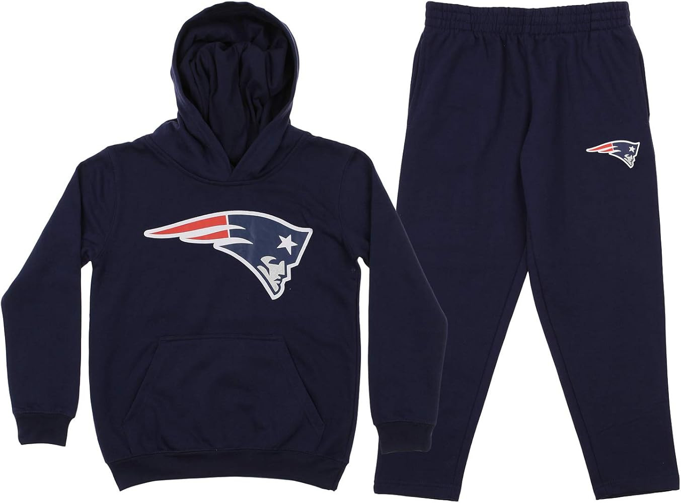 Outerstuff NFL Youth Boys (8-20) Team Color Fleece Hoodie And Pant Set, Pick A Team | Amazon (US)