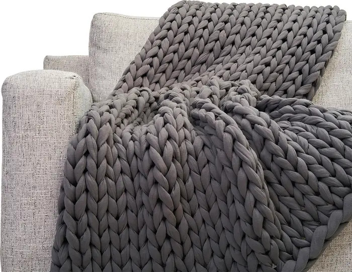 Organic Cotton Weighted Knit Blanket | Nordstrom