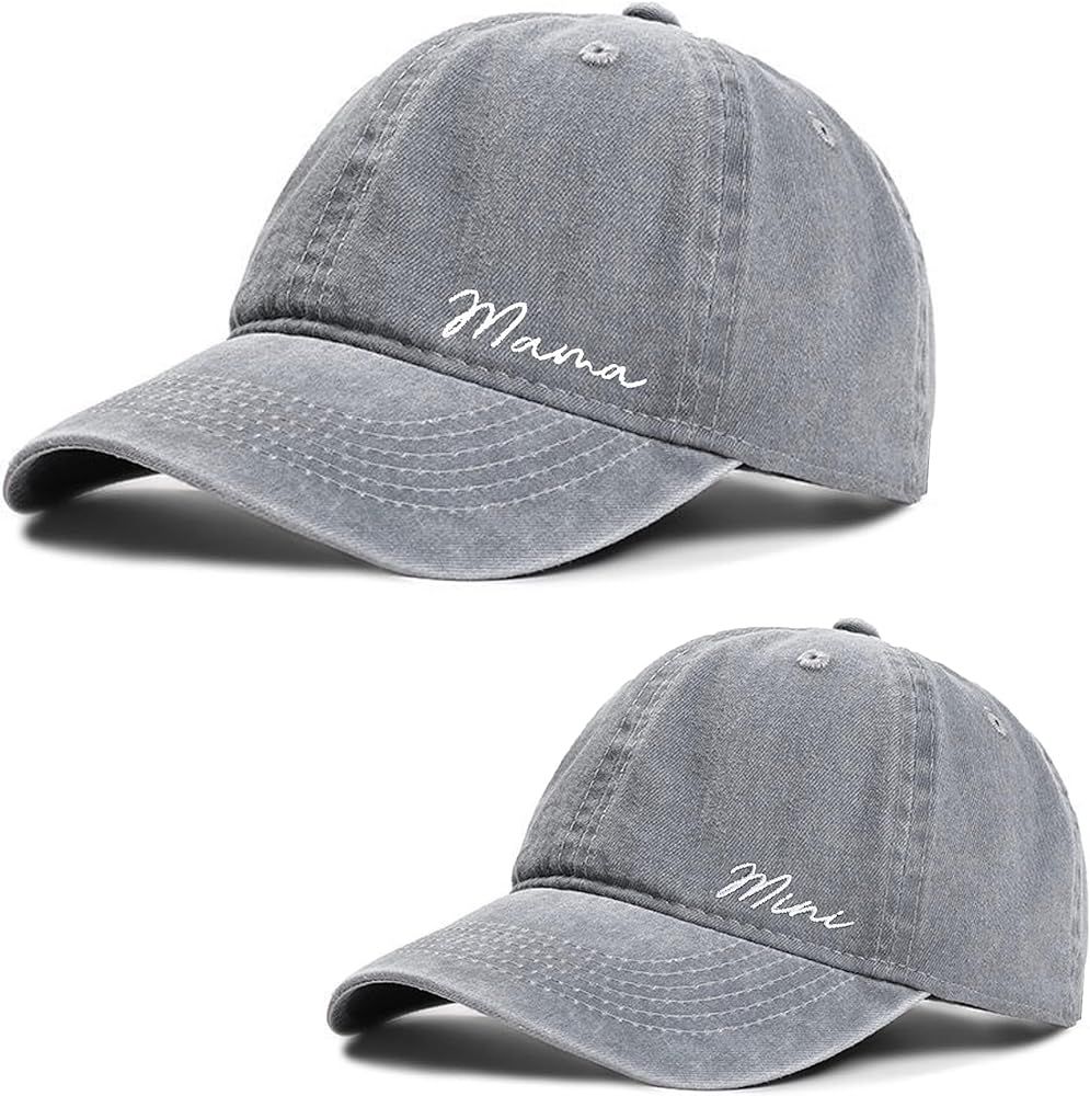 Mama Hat for Women Boy Mom Hat Mama Gifts for Mothers Day Baseball Caps | Amazon (US)