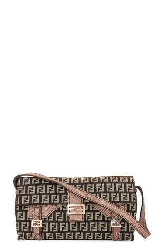 Fendi Sweety Sweet Baguette Shoulder Bag in Brown | FWRD 
