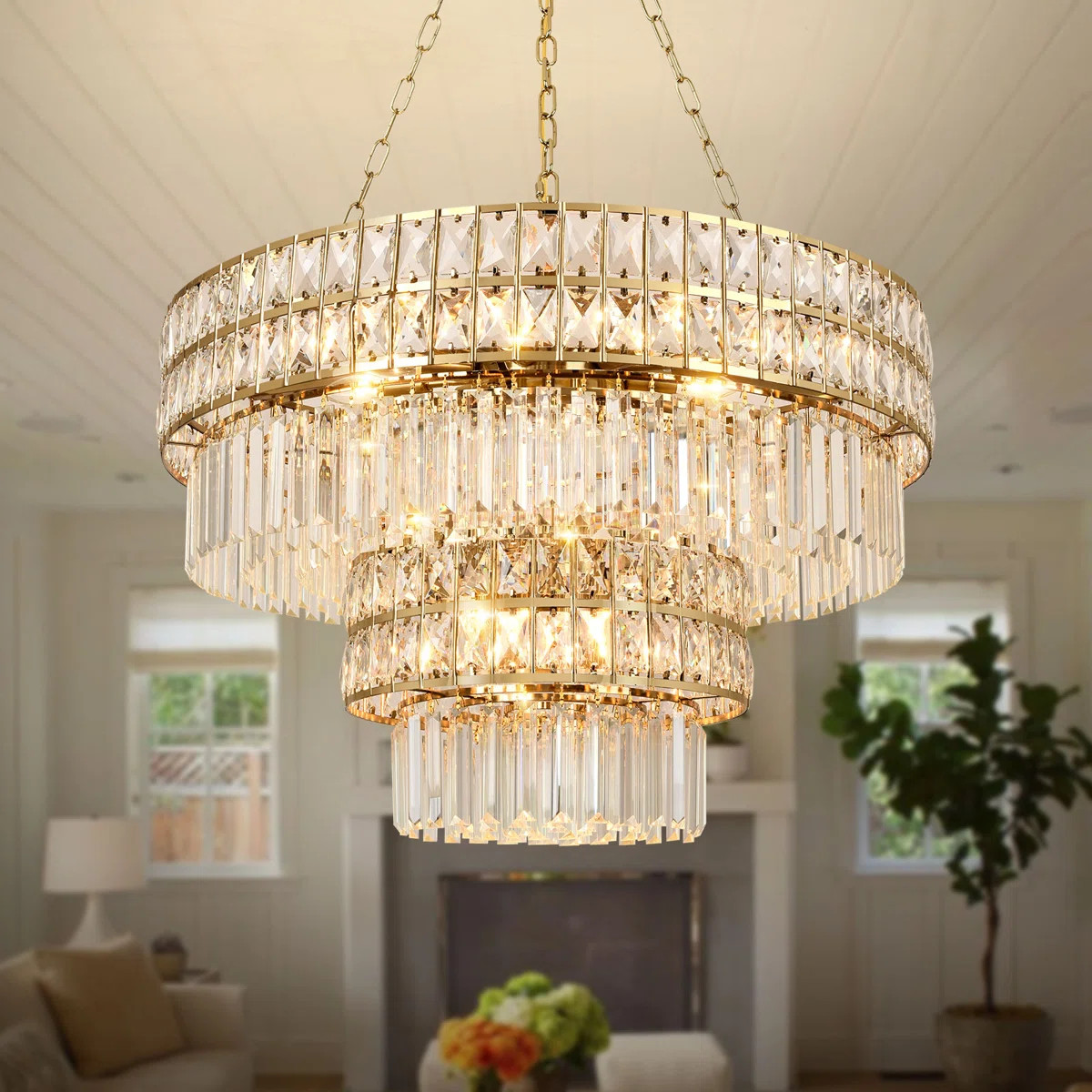 Siamon 16 - Light Tiered Chandelier | Wayfair North America