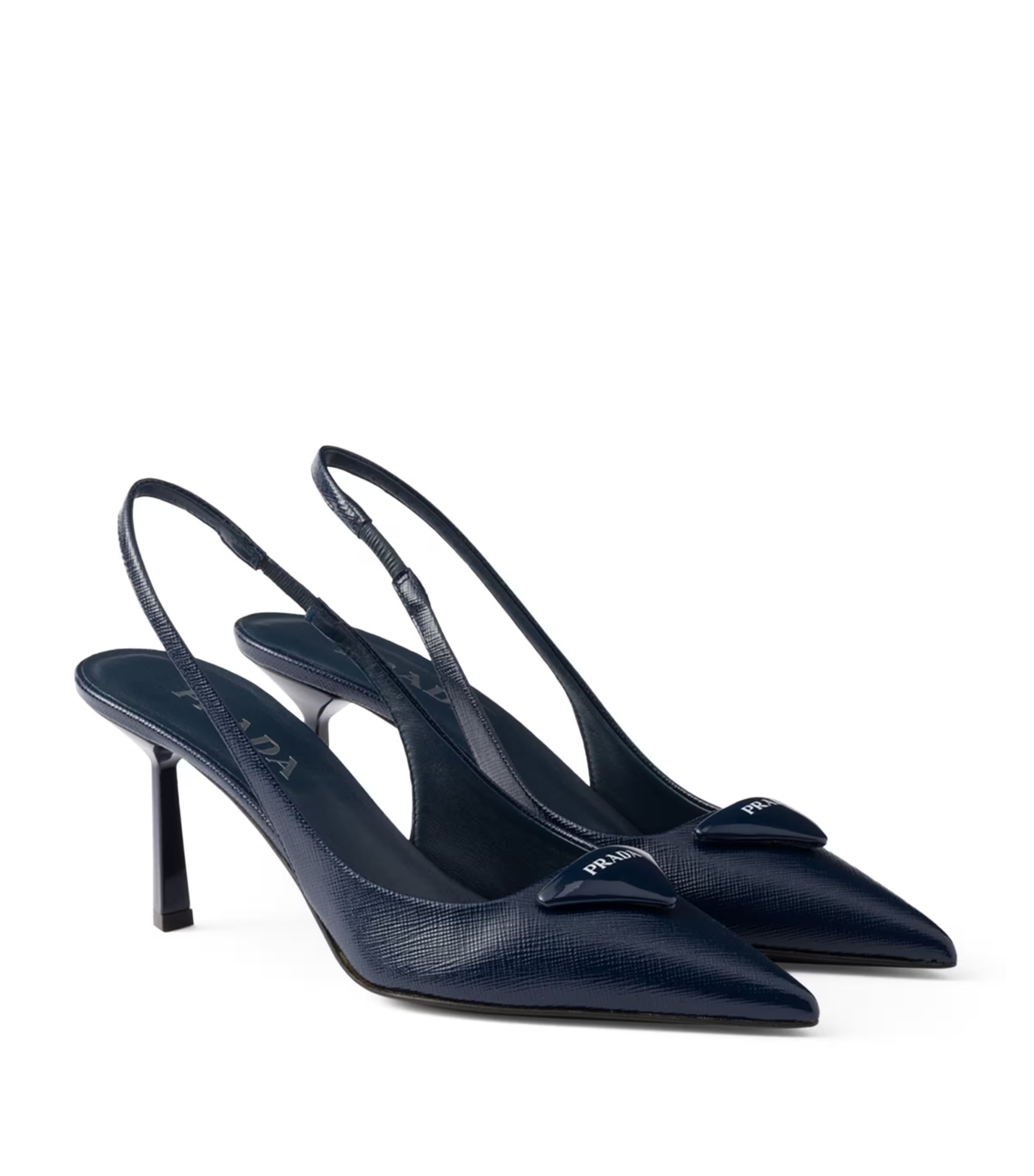Prada Patent Leather Slingback Pumps 75 | Harrods