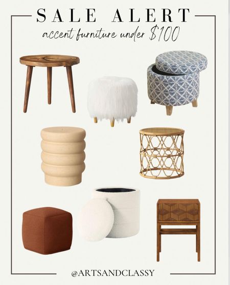 Spruce up your space with these ottomans and poufs! Shop the sale and save on accent furniture under $100!

#LTKsalealert #LTKhome #LTKunder100