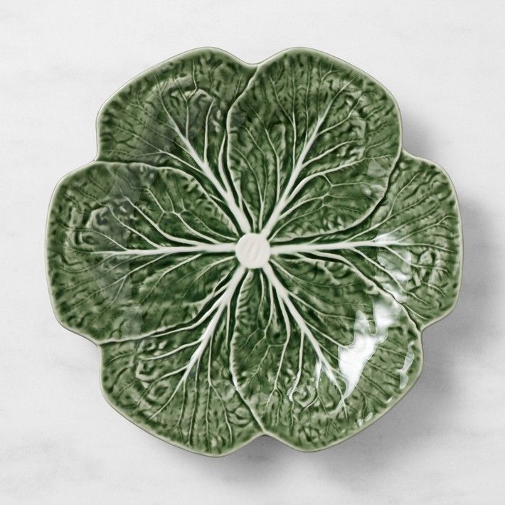 Bordallo Pinheiro Cabbage Dinner Plates | Williams-Sonoma