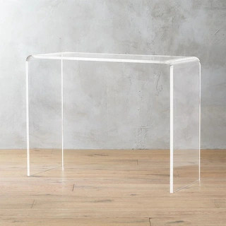 Allen Acrylic Console Table 30'' and 38'' | Bed Bath & Beyond