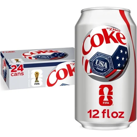 Diet Coke Soda Pop Cans, 12 fl oz, 24 Pack | Walmart (US)