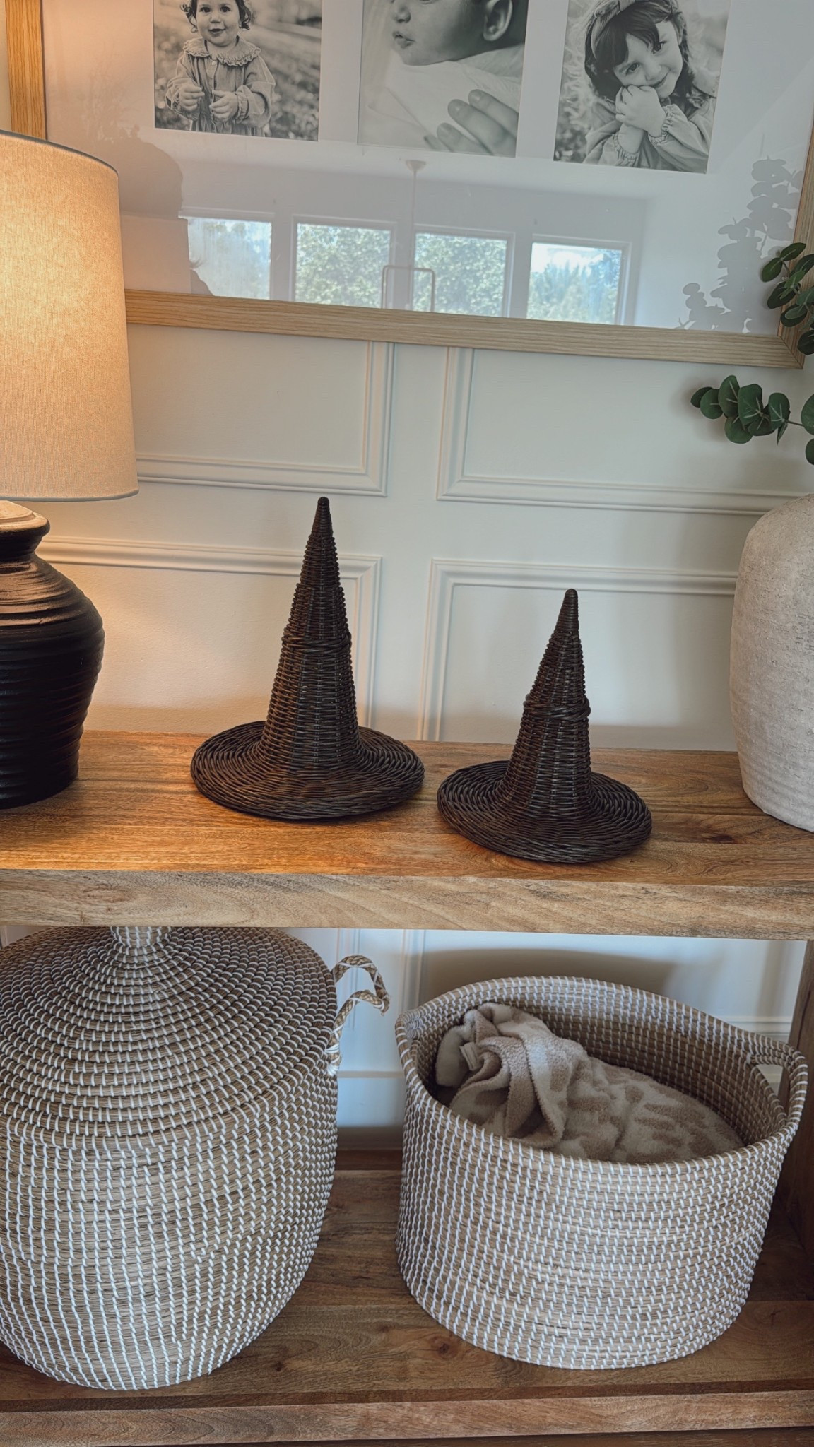 The cutest wicker witch hats are back for Halloween! 

#LTKSeasonal #LTKHome