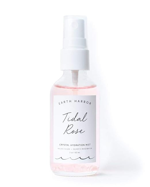 Earth Harbor | Tidal Rose Crystal Hydration Toner - Soothes Inflammation & Tones | Rose Water + R... | Amazon (US)