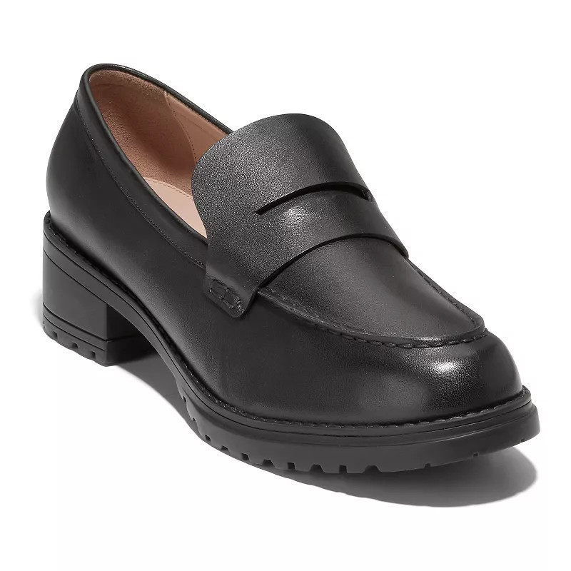 Cole Haan Camea Women's Leather Loafers, Size: 7.5, Black | Kohl's