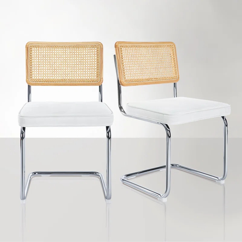 Crumley Velvet Upholstered Side Chair (Set of 2) | Wayfair Professional