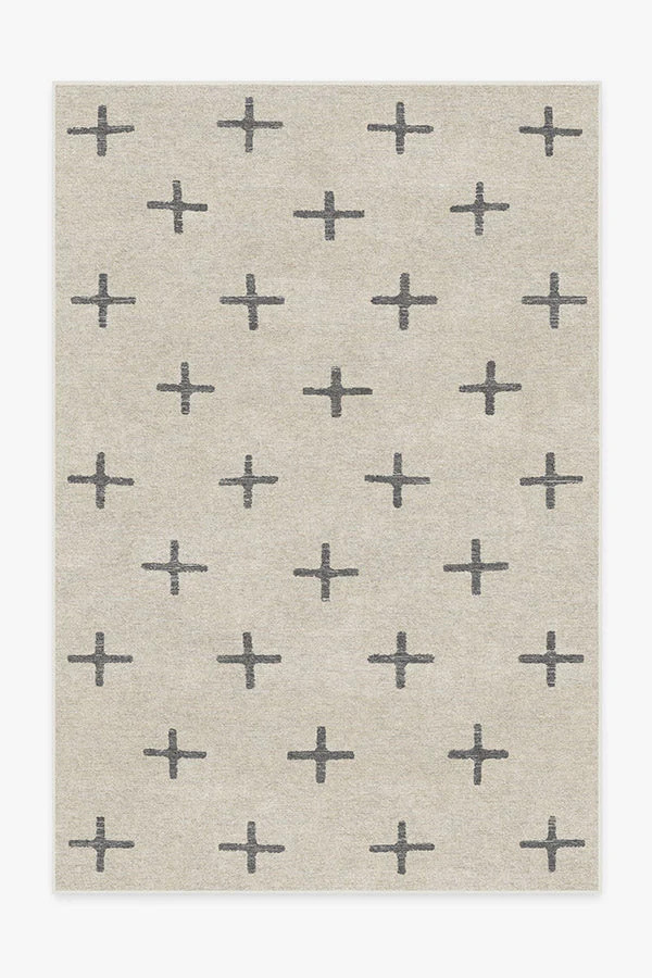 Crosby Birch & Charcoal Rug | Ruggable