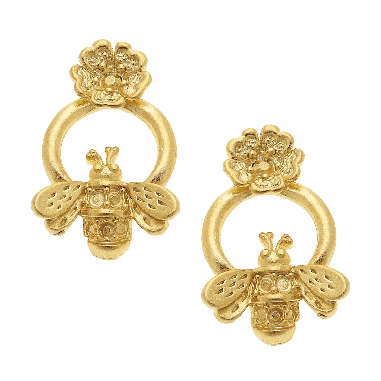 Poppy Bee Studs | Susan Shaw