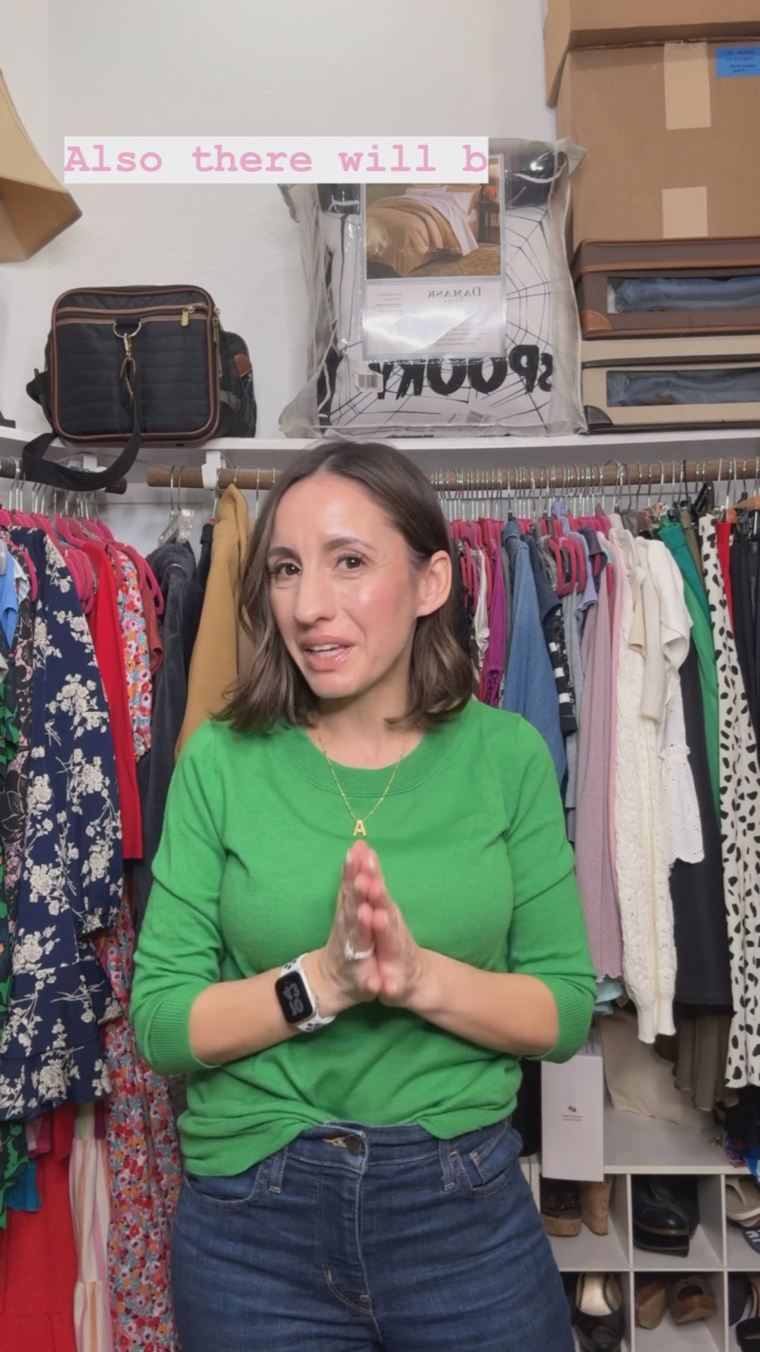 J. Crew sweater. Runs tts. 
Kendra Scott necklace. 
Levi’s jeans. Runs tts. 
Petite 

#LTKFindsUnder50 #LTKPetite #LTKFindsUnder100