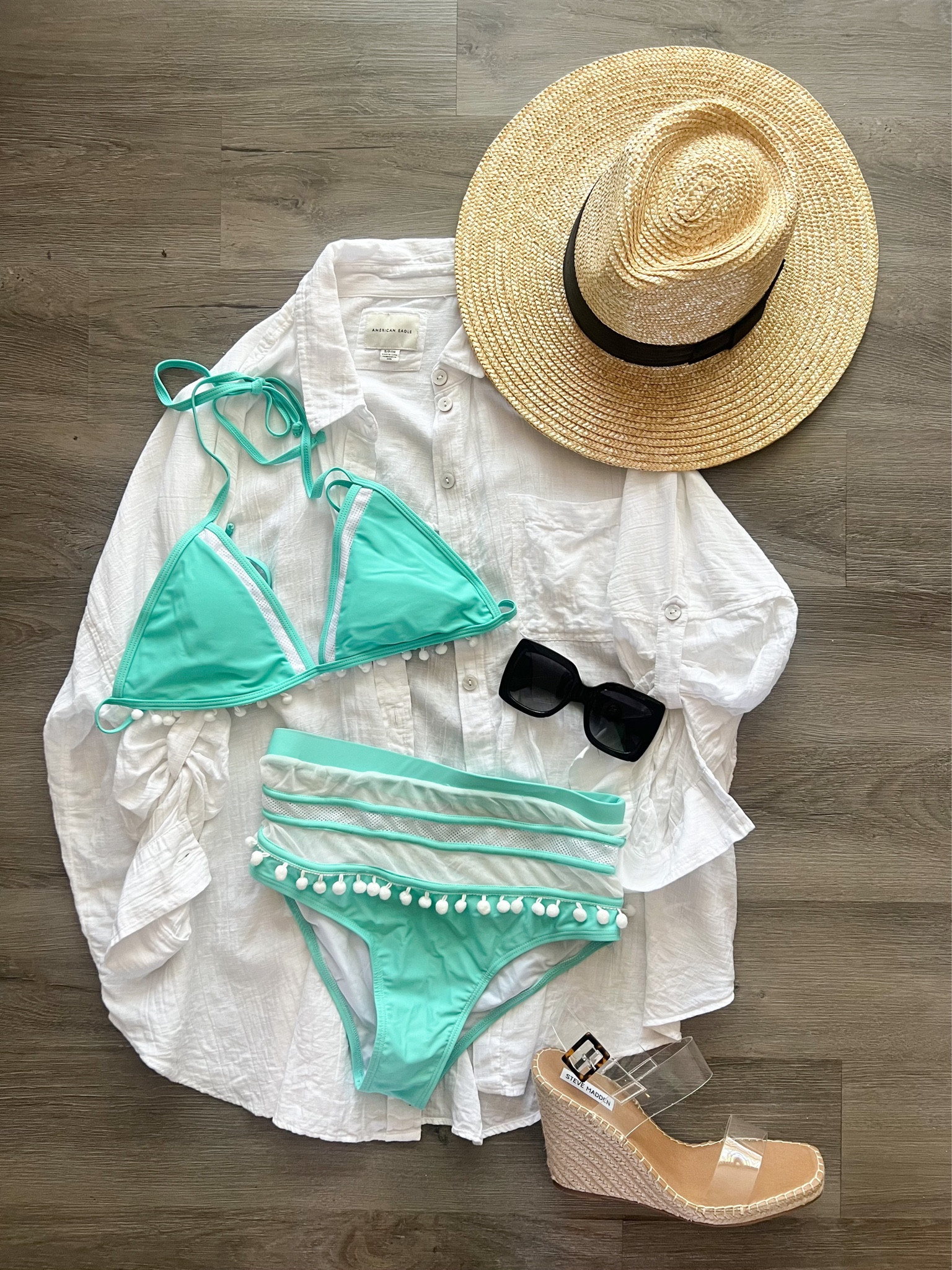 Swimwear, vacation outfit, resort wear, swimsuit, cover-up, linen shirt, woven hat, beach hat, sunglasses, Amazon find, wedge sandals, sandals, Summer look, poolside, 

Shirt: S
Swimsuit top & bottom: M
Sandals/ Run TTS

Follow me for more fashion finds, beauty faves, lifestyle, home decor, sales and more! So glad you’re here!! XO!!

#LTKstyletip #LTKswim #LTKSeasonal