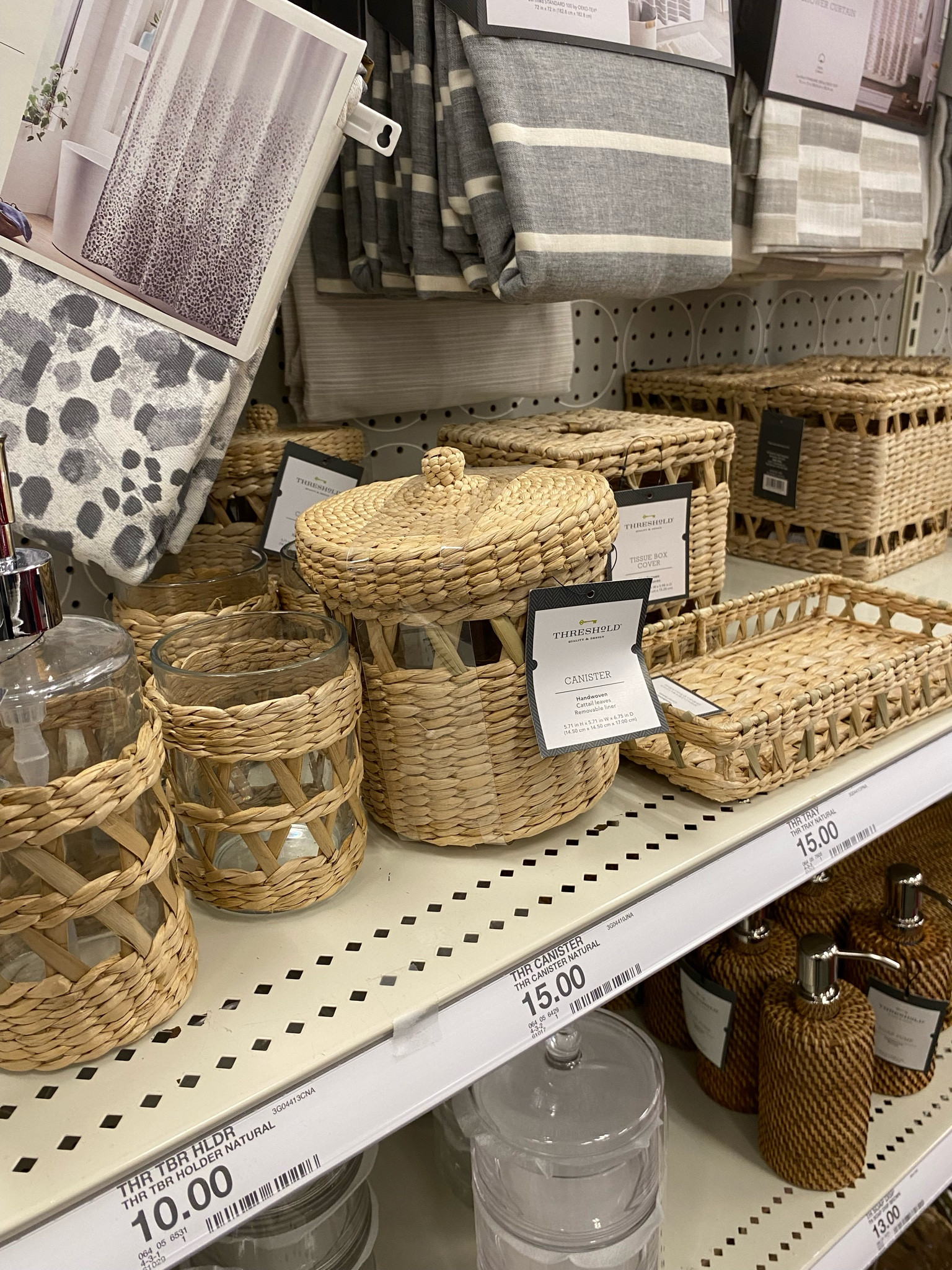 BATHROOM ACCESSORIES SET
target finds, bathroom set, rattan, woven basket, spring refresh, spring decor, home decor, home organization, bathroom decor, target style, threshold 

#LTKunder50 #LTKhome #LTKFind