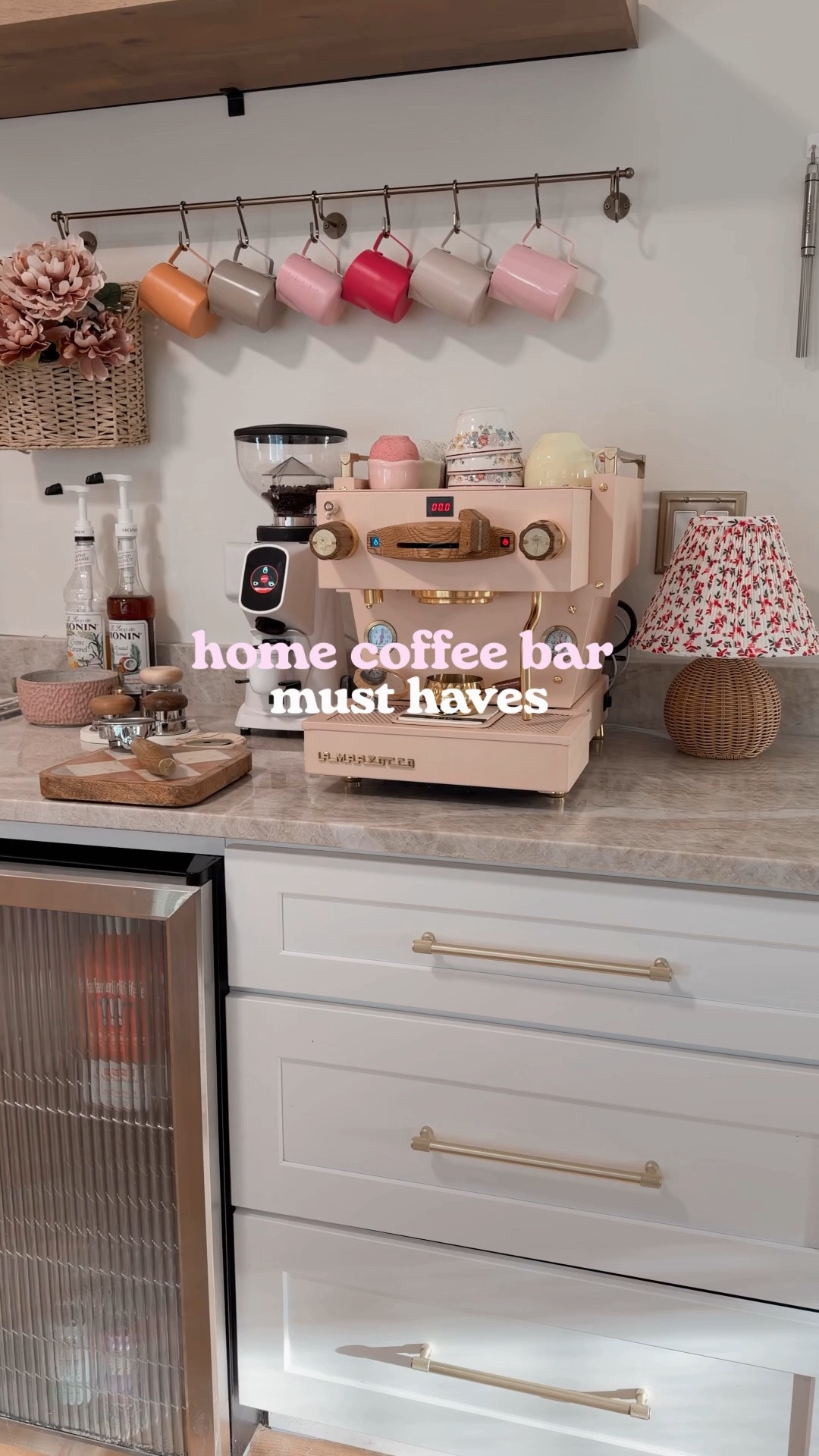 Coffee bar must haves 