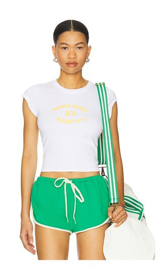 Bella Venice The Venice Tee in White. - size S | Revolve Clothing (Global)